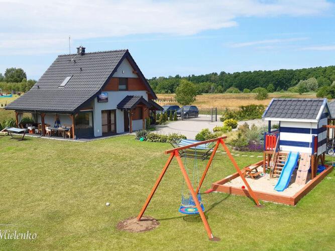 Holiday Home With A Terrace, Sauna, Jacuzzi Mielenko Esterno foto